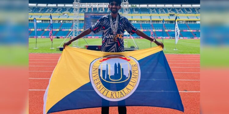 Ruveshwaran triumphs with 2 medals at VTF 2