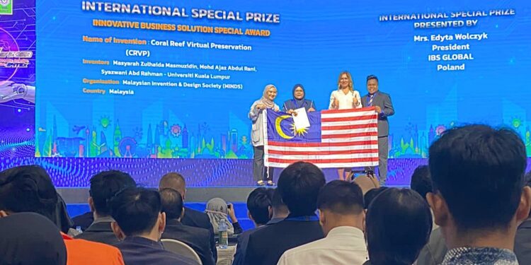 Coral Reef VR wins Special Awards, Bronze at IPITex 2023