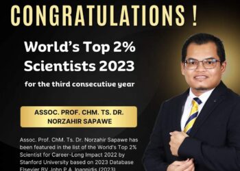 Dr Norzahir Sapawe once again from passion to prestige