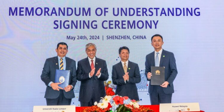 UniKL-Huawei partner up on smart city and flood mitigation tech endeavours