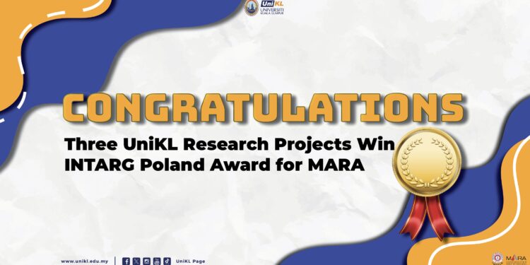 3 UniKL innovation products win INTARG Poland awards for MARA