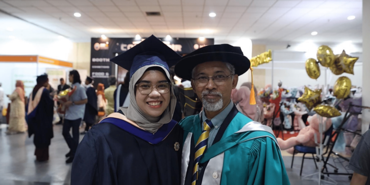 Father and daughter graduate together at UniKL’s 21st convocation