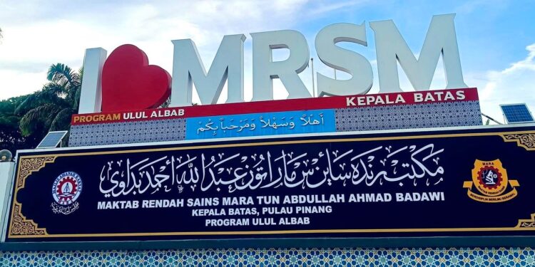 MRSM Kepala Batas renamed in honour of Tun Abdullah Ahmad Badawi