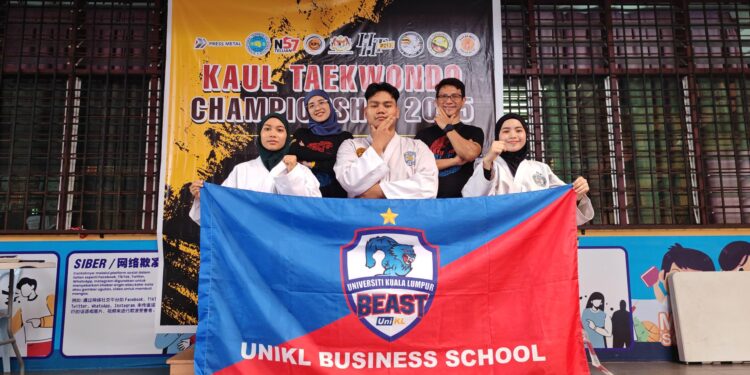 UniKL BIS Taekwondo team bags 5 medals in Sarawak