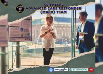 UniKL MESTECH’s Zulfitri represents Malaysia at Emergency Medical Services Congress