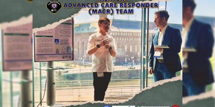 UniKL MESTECH’s Zulfitri represents Malaysia at Emergency Medical Services Congress