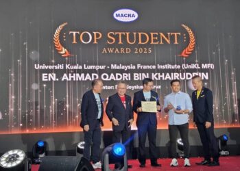 Ahmad Qadri bags Top Student Award at MACRA 2025