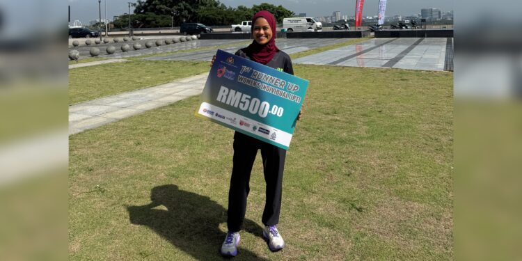 Aisyah secures podium finish in 10KM Women’s Race