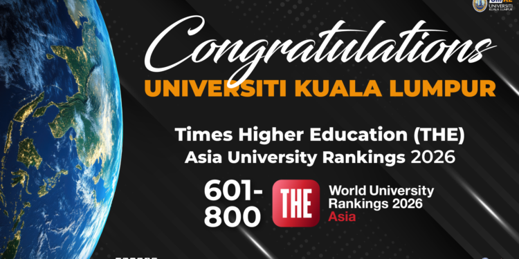 2026: UniKL remains among Asia’s top universities