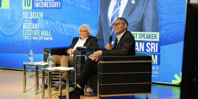 UniKL hosts Former Bank Negara Governor Tan Sri Muhammad Ibrahim for distinguished lecture