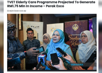 UniKL RCMP supports Perak’s elderly care TVET initiative