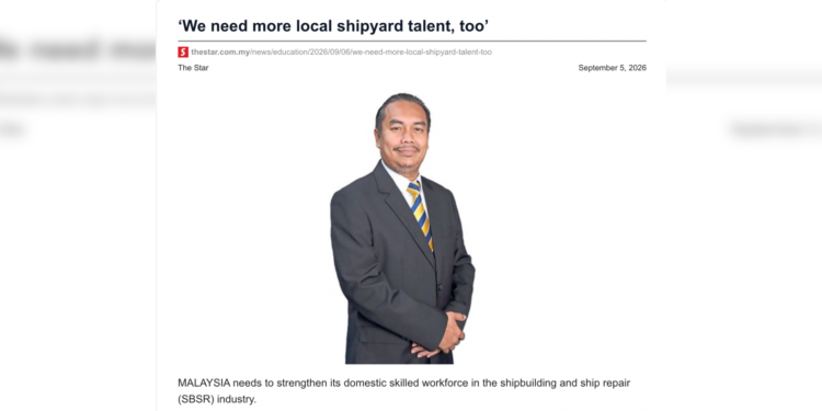 “We need more local shipyard talent, too”