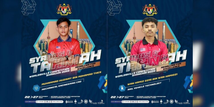 WorldSkills Shanghai: UniKL talents deliver 2 Medallions for Excellence for Malaysia