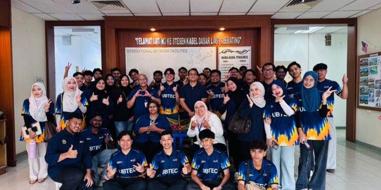 UniKL students explore submarine cable technology in Cherating